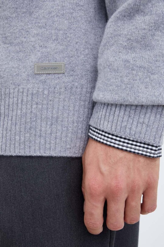 Calvin Klein gyapjú pulóver K10K111954