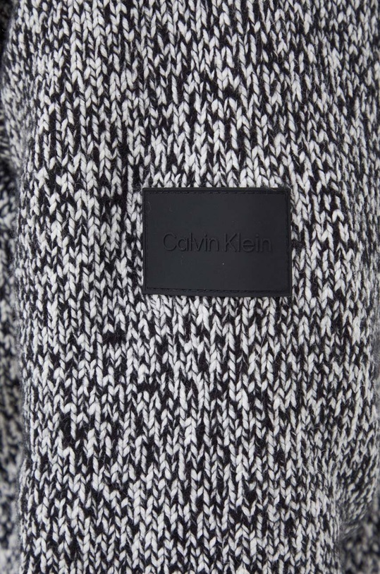 Calvin Klein sweter z domieszką wełny K10K111959 czarny