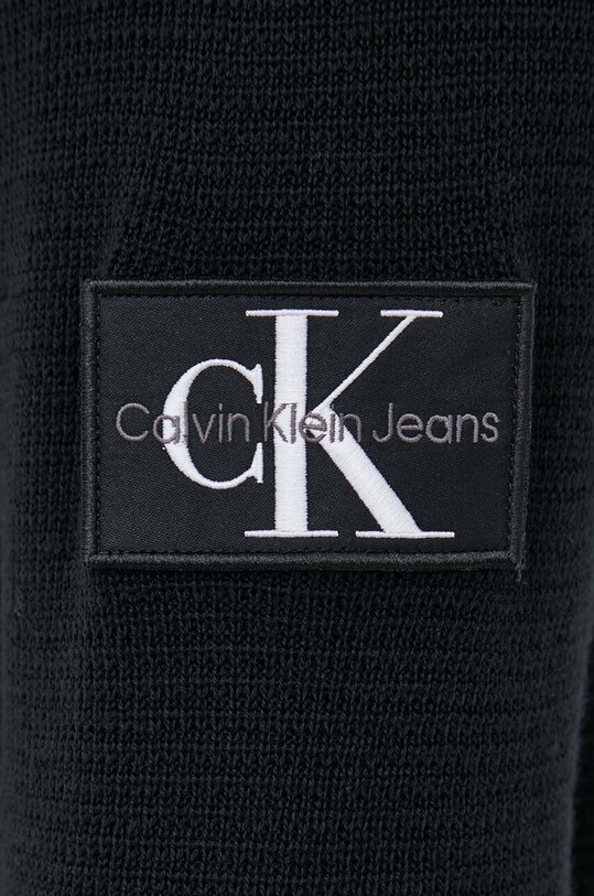 Вовняний светр Calvin Klein Jeans чорний J30J325092