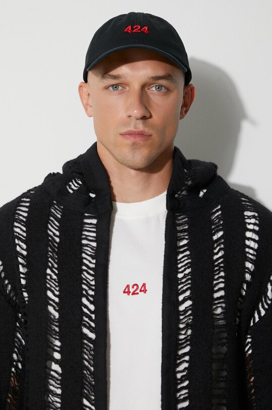 Вовняний кардиган 424 35424M401.236504 чорний