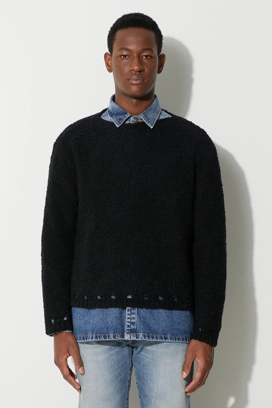 424 wool jumper black 35424M601.236554