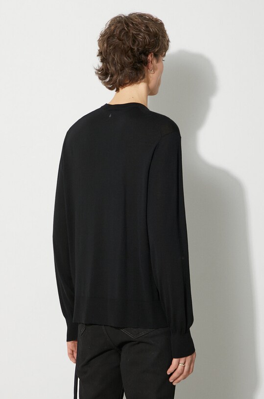 Одяг Вовняний светр Neil Barett EVERYDAY SMALL BOLT WOOL PBMA153.V604.0101 чорний