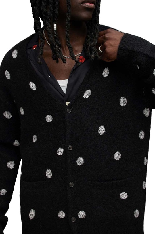 AllSaints cardigan MK002Z negru AW23