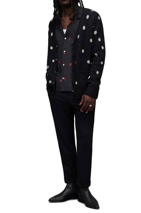 AllSaints cardigan MK002Z negru