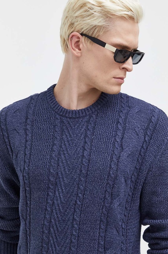 Hollister Co. sweter granatowy KI320.3055.202