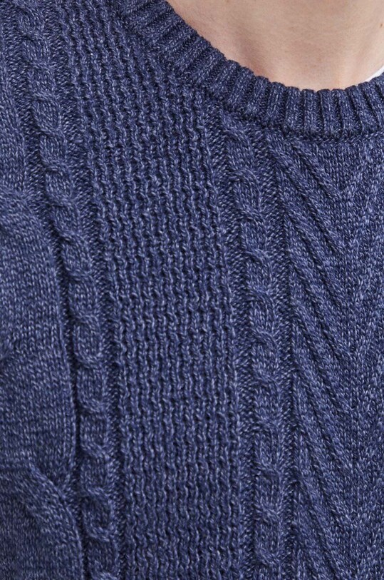 Πουλόβερ Hollister Co. KI320.3055.202 σκούρο μπλε