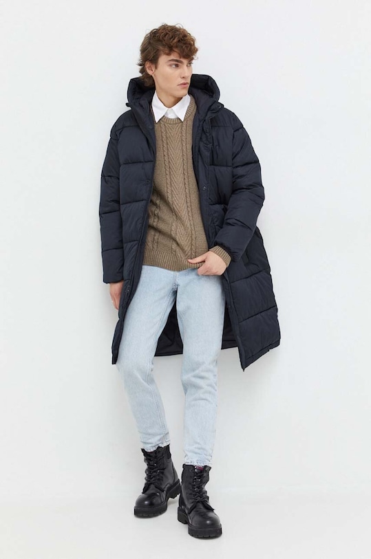 Hollister Co. sweter KI320.3055.402 brązowy AW23