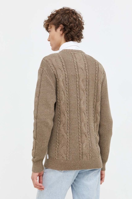 Odzież Hollister Co. sweter KI320.3055.402 brązowy