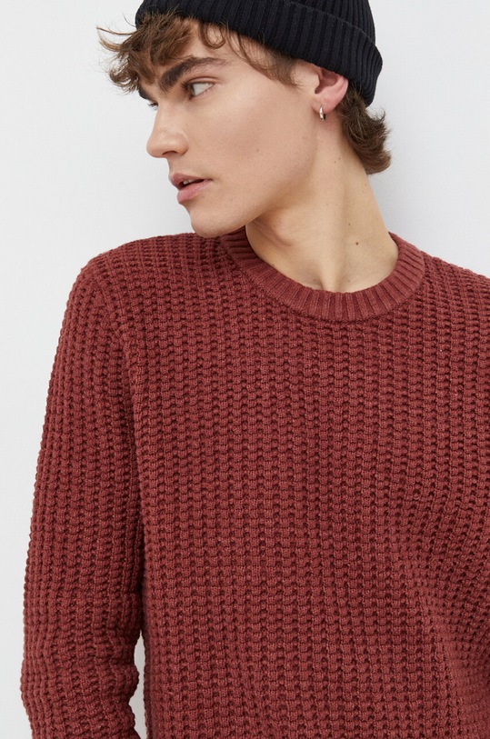 Hollister Co. sweter pozostałe bordowy KI320.3060.522