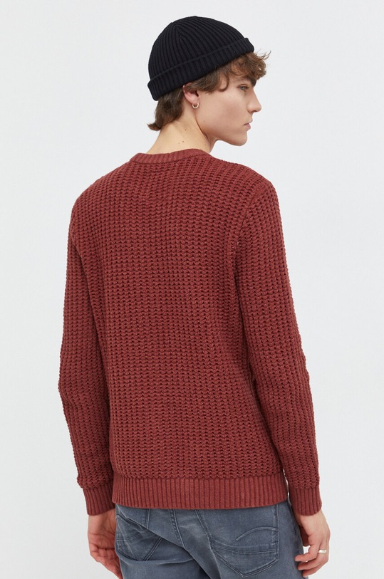 Odzież Hollister Co. sweter KI320.3060.522 bordowy