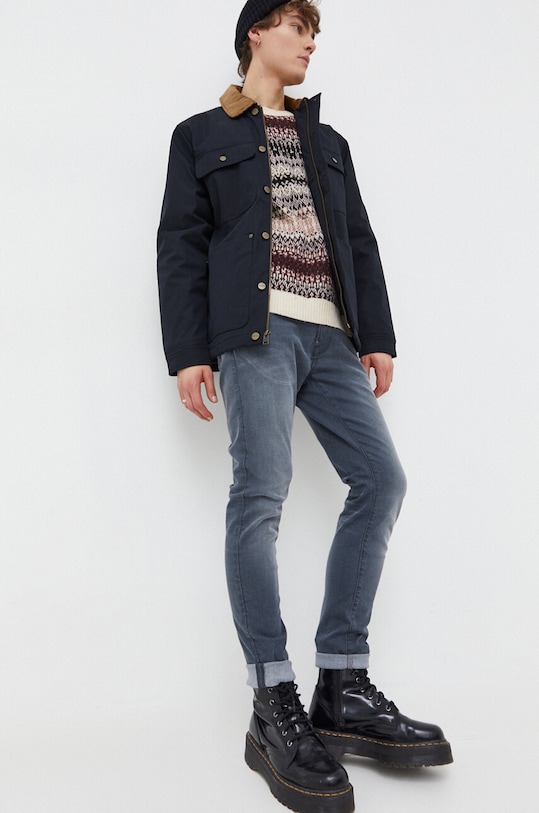 Hollister Co. sweter KI320.3062.174 beżowy AW23