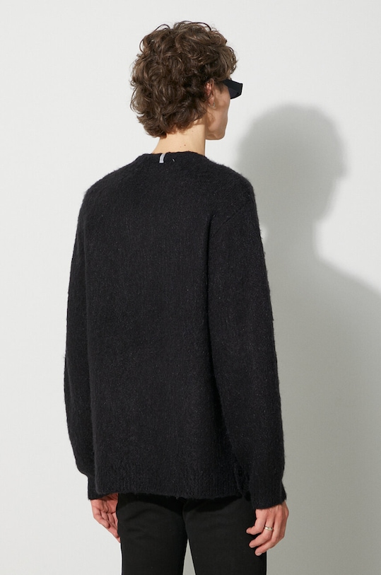 Clothing Manastash wool blend cardigan Aberdeen Kurtigan '23 7923241003 black