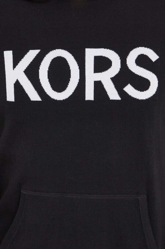 Michael Kors sweter bawełniany CR460AN469 czarny