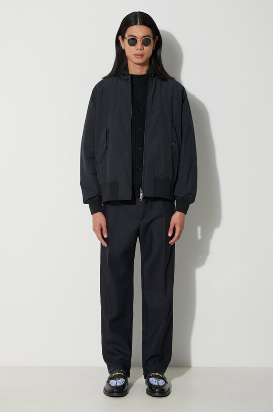 Fred Perry wool cardigan K5534.102 black AW23