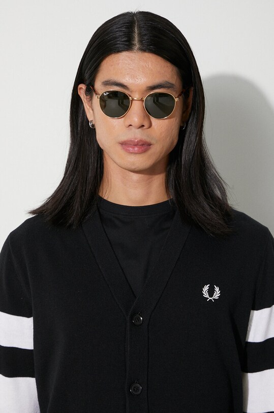Fred Perry wool cardigan K5534.102 black