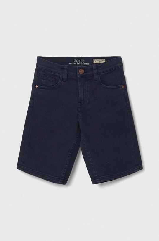 Guess szorty jeansowe dziecięce casual granatowy L3YD01.WE620.9BYX