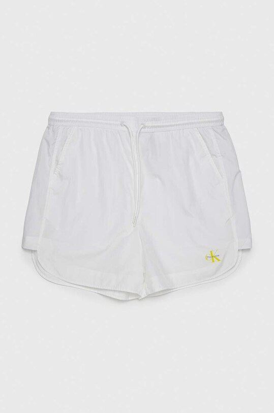 Calvin Klein Jeans pantaloni scurti panza alb J40J400289