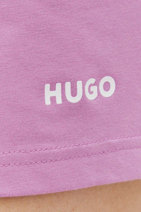 HUGO szorty lounge fioletowy 50490596