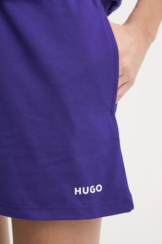 HUGO pantaloni scurți de lounge violet 50490596