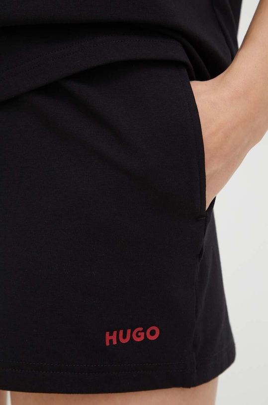 HUGO szorty lounge czarny 50490596