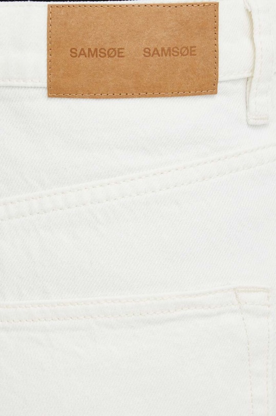 Τζιν σορτς Samsoe Samsoe μπεζ F23200034