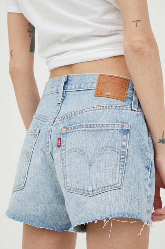 Ρούχα Τζιν σορτς Levi's 501 56327.0354 μπλε