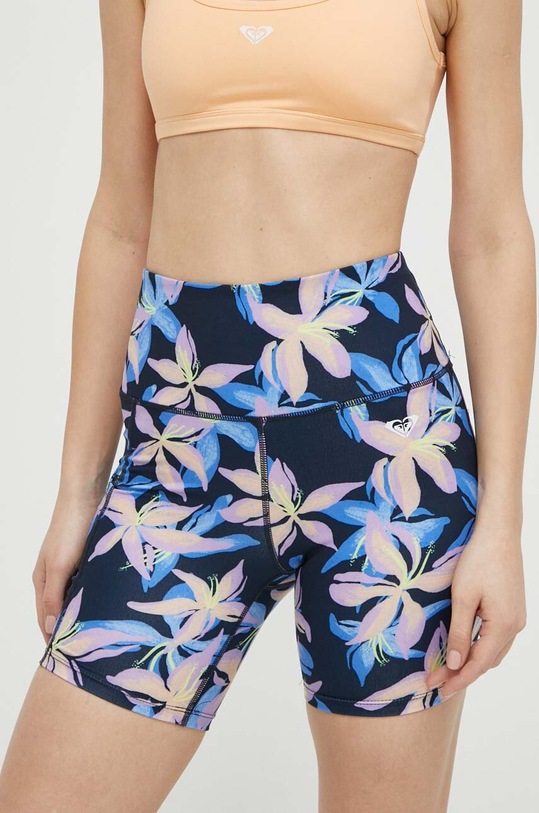 Roxy szorty treningowe Heart Into It wzorzyste multicolor ERJNS03440