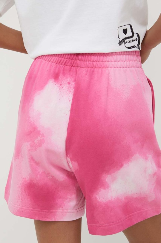 Îmbrăcăminte adidas Originals pantaloni scurti din bumbac IM1966 roz
