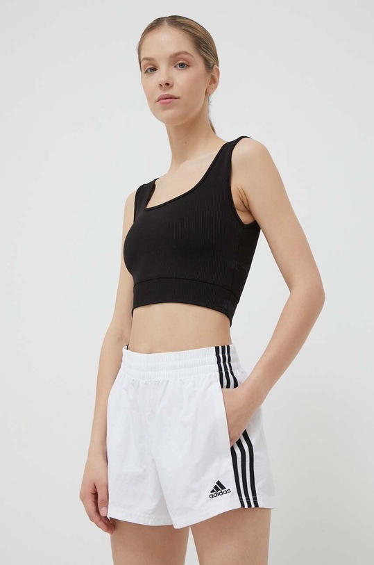adidas szorty aplikacja biały HA7154