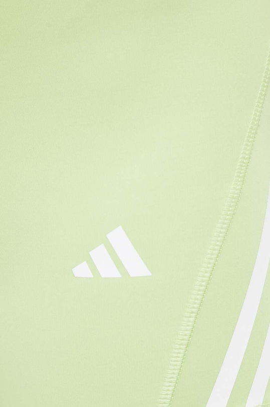 adidas Performance pantaloni scurți de antrenament Techfit Hyperglam verde HY4150