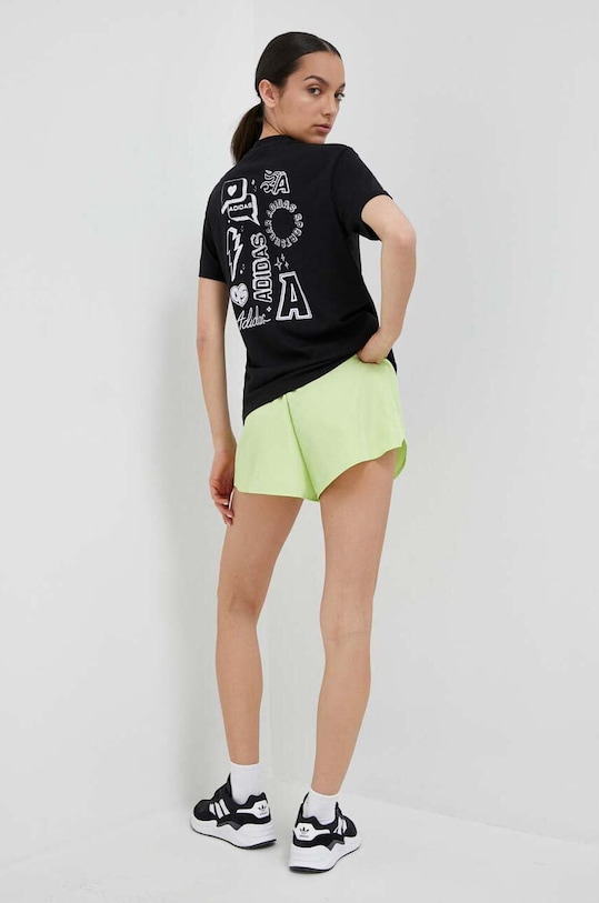 adidas pantaloni scurti IA3148 verde AW23