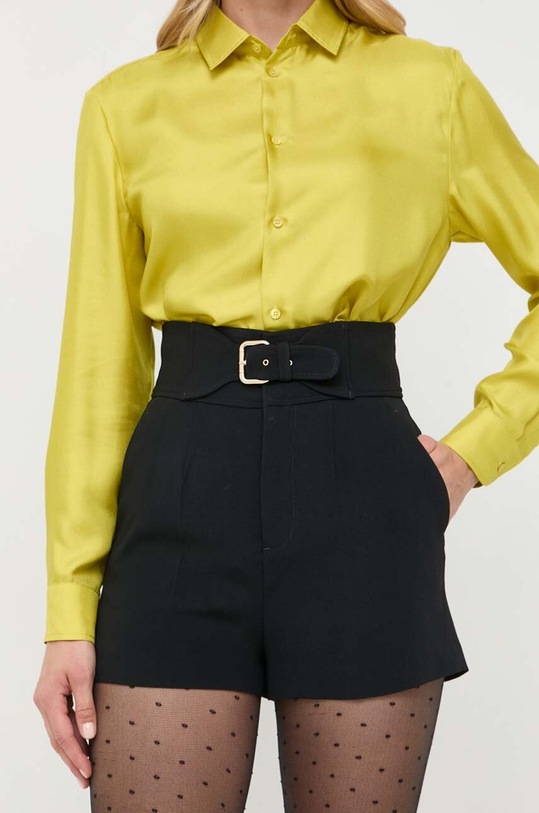 Red Valentino szorty z elastanem czarny 3R3RFJ402EU