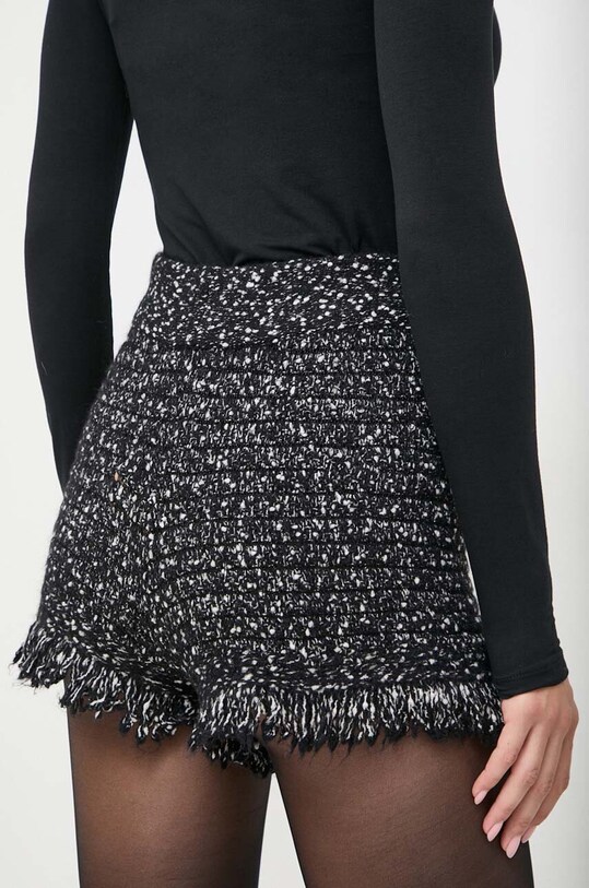 Abbigliamento Twinset shorts con aggiunta di lana 232TT3361 nero
