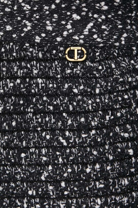 Twinset shorts con aggiunta di lana nero 232TT3361