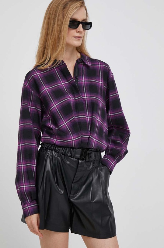 Kraťasy Dkny high černá P3GWTU59