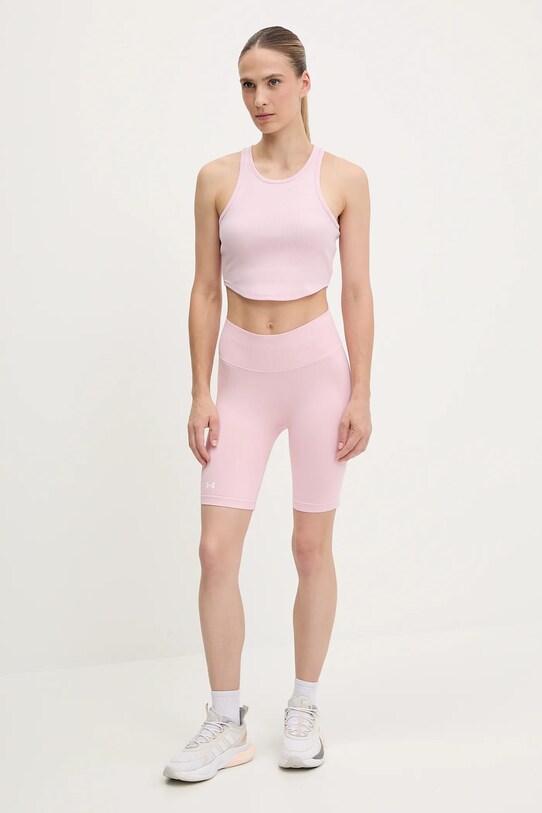 Under Armour szorty treningowe Train Seamless 1379151 różowy SS25
