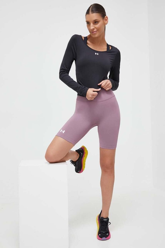 Under Armour szorty treningowe 1379151 fioletowy SS25