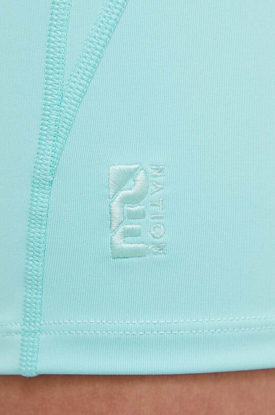 Tréninkové šortky P.E Nation Backcheck tyrkysová 233S007