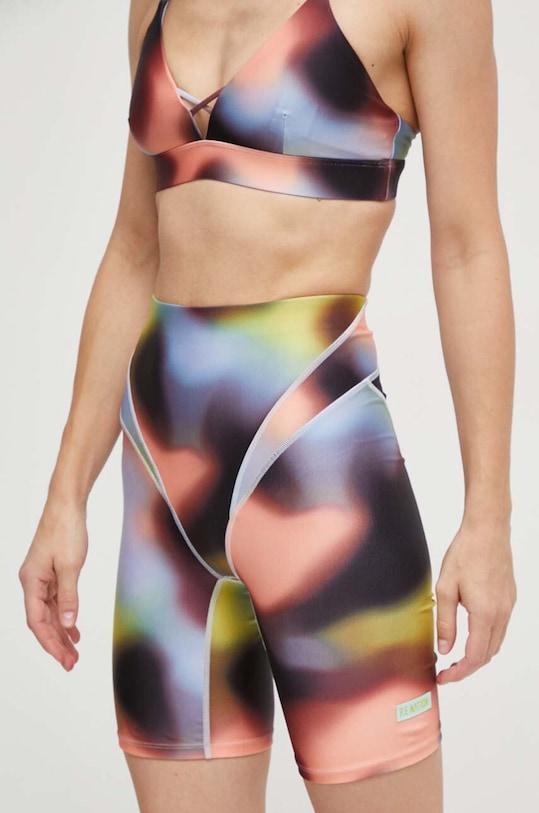 P.E Nation szorty treningowe Cyper wzorzyste multicolor 234S225