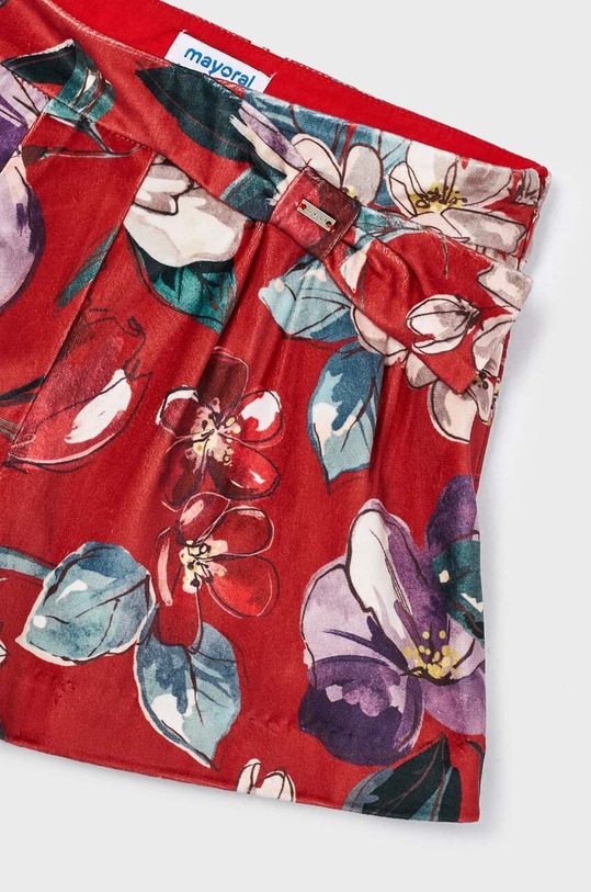 Fete Mayoral pantaloni scurti copii 4213.6B.Mini.9BYX rosu