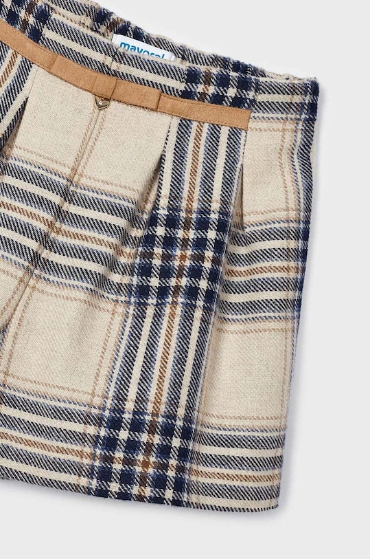 Dziewczynka Mayoral szorty z domieszką wełny dziecięce 4214.6C.Mini.9BYX granatowy