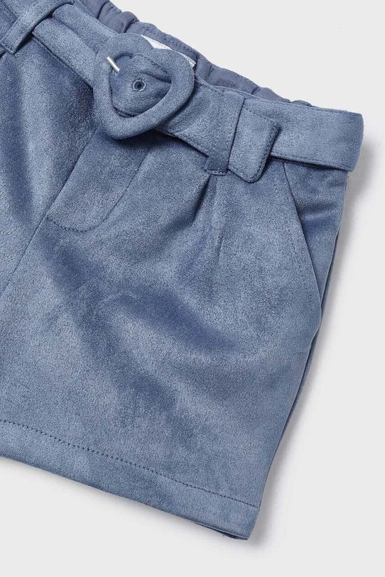 Dziewczynka Mayoral szorty dziecięce 4215.6E.Mini.9BYX niebieski