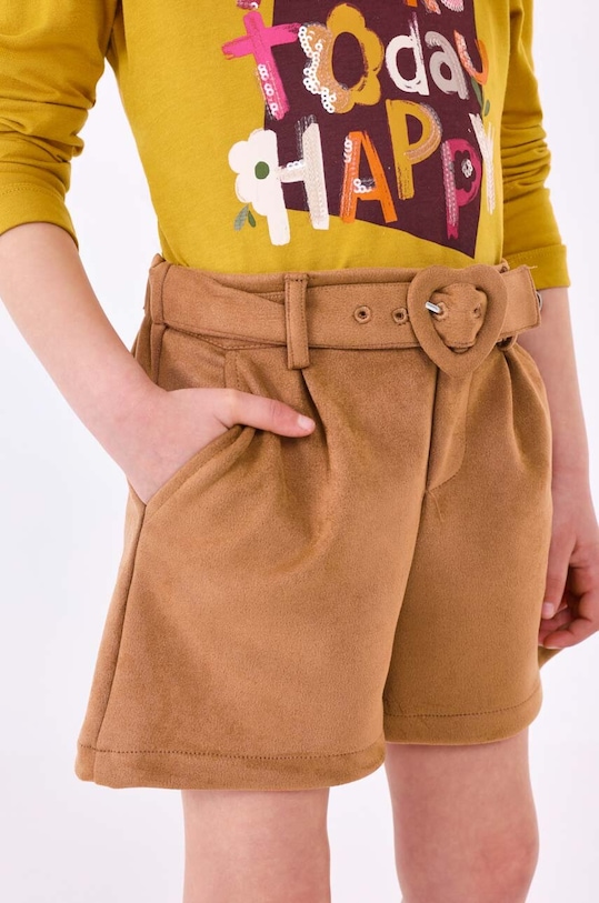 Дитячі шорти Mayoral 4215.6E.Mini.9BYX бежевий AW23