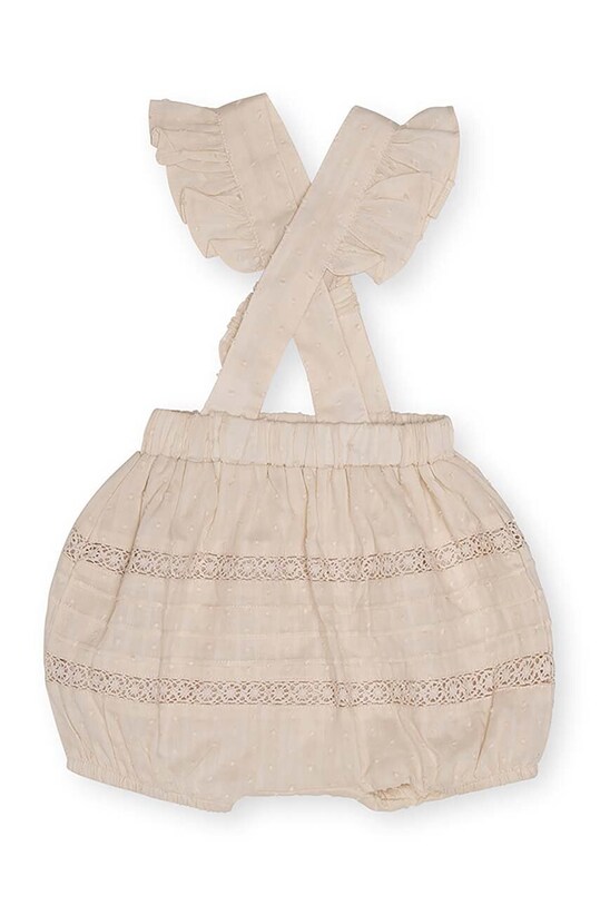 Детские хлопковые шорты That's mine 030592 бежевый AW23