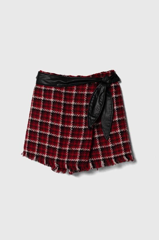 Dječje kratke hlače s dodatkom vune Sisley casual crvena 41E0Y900N.G.SEASONAL