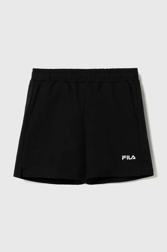 Fila szorty dziecięce BERSENBRUECK shorts z elastanem czarny FAT0231