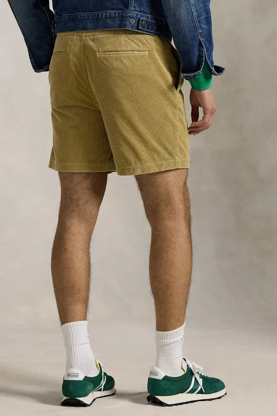 Îmbrăcăminte Polo Ralph Lauren pantaloni scurți din velur 710800214 bej