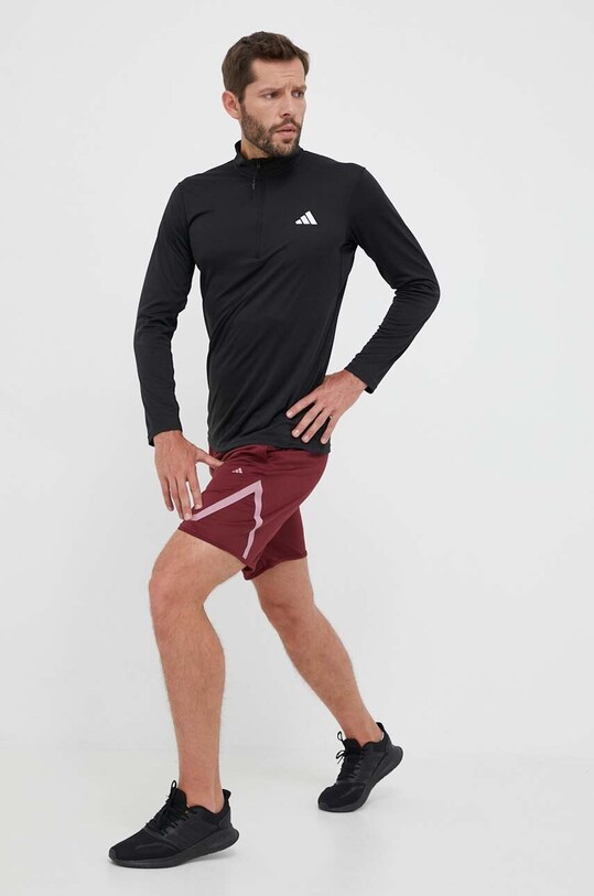 Шорти для тренувань adidas Performance Pro Block IL2242 бордо AW23