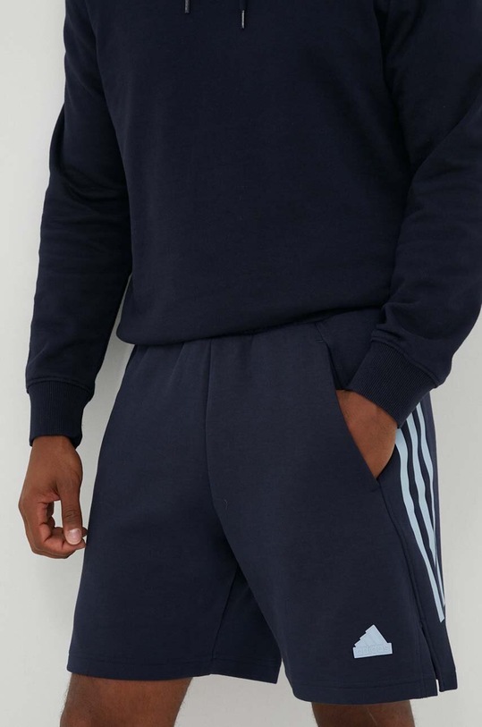 adidas szorty dzianina granatowy IJ6384