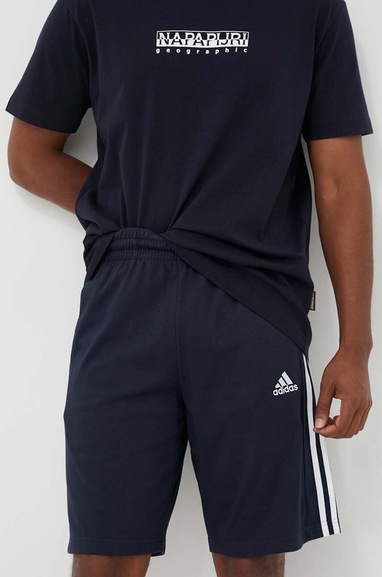adidas szorty dzianina granatowy IC9383